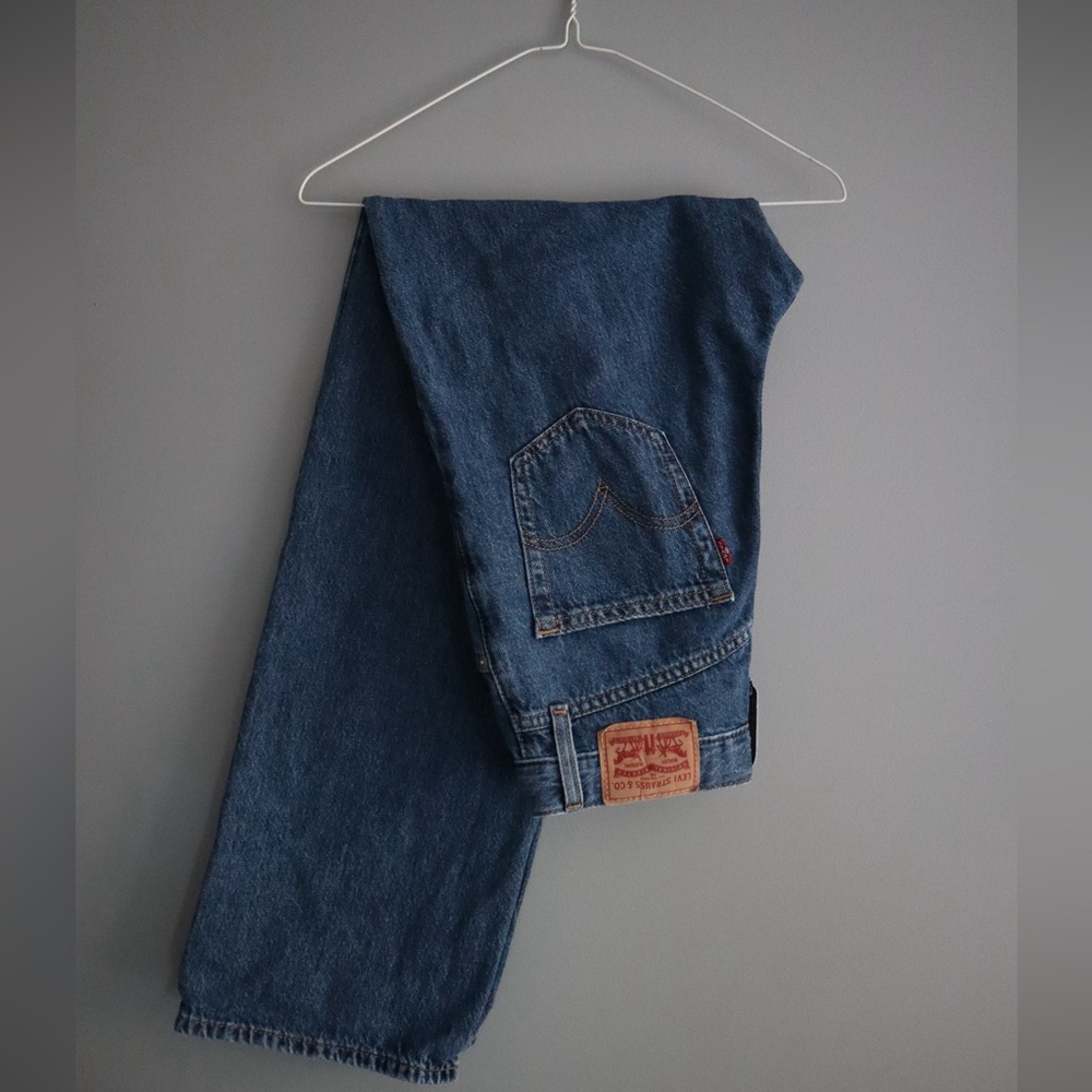 Levi's Blue Straight Leg Women's Jeans